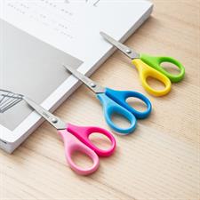 Deli ED60100 School Dual Colour 4.48" / 114mm Scissors 01 Piece