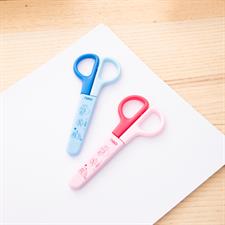Deli ED60200 School Dual Colour 4.76" / 121mm Scissors 01 Piece