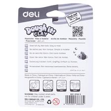 Deli ED75011 Play Dough with Roller 6 Colours