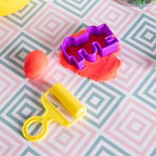 Deli ED75246 Play Dough Tub 12 Colours