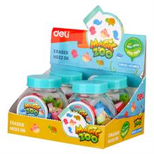 Deli EH03206 Magic Zoo Eraser Tube