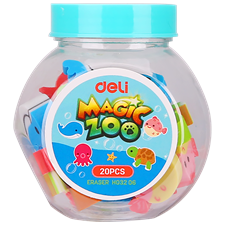 Deli EH03206 Magic Zoo Eraser Tube