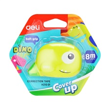 Deli EH21001 Cover Up Dino Adhesive Correction Tape 5 mm x 8 m