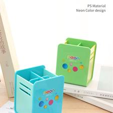 Deli EH85104 Neon PS Pen Holder