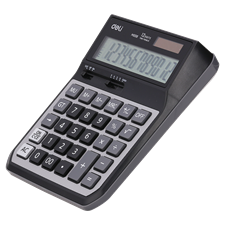 Deli EM00820 12-Digits Desktop Calculator