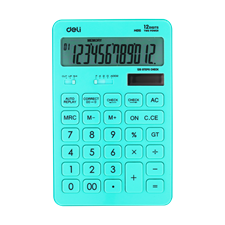 Deli EM015 12-Digit Desktop Calculator