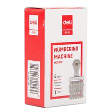 Deli EM75310 Manual Numbering Machine 8 Digits