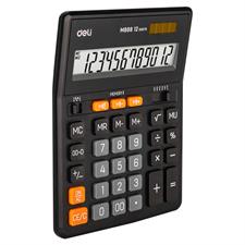 Deli EM888 12-Digit Dual Memory Desktop Calculator