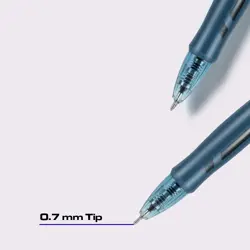 Deli EQ18-BL Linfini Retractable Ballpoint Pen