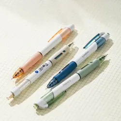 Deli EQ18-BL Linfini Retractable Ballpoint Pen