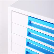 Deli EZ010 5-Drawers ABS File Cabinet