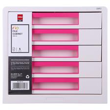 Deli EZ010 5-Drawers ABS File Cabinet