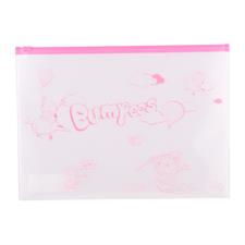 Deli EZ70102 A4 Bumpees Plastic Zip Bag