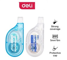 Deli H08 Uspire Adhesive Correction Tape 5 mm x 6 m