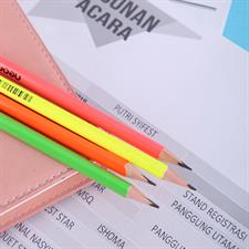 Deli EU51600 Neon Graphite Pencil Pack of 12