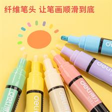 Deli S582 Acrylic Sketch Markers 06 Colours Set