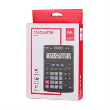 Deli E39203 12 Digits Desktop Calculator