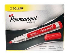 Dollar Cut Tip Permanent Marker