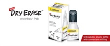 Dollar Dry Erase White Board Marker Ink Bottle 15ml