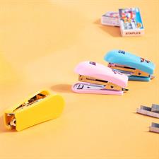 Deli E0249 Super Wings Mini Stapler with Pin Remover