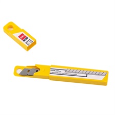 Deli E2012 Knife Cutter Blade 9mm Pack of 10 Pieces