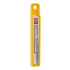 Deli E2012 Knife Cutter Blade 9mm Pack of 10 Pieces