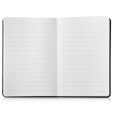 Deli E3314 Premium Hard Leather Cover 56K Notebook – 120 Pages
