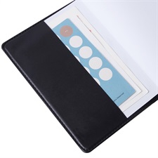 Deli E7902 Hard Leather Cover 32K Notebook – 80 Pages