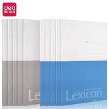 Deli E7952 Lexicon Office Soft Cover 32K Notebook – 24 Pages
