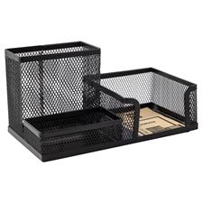 Deli E9175 Mesh Metal Desk Organizer