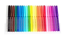 Deli ColoRun EC100 Felt Tip Washable Colour Markers 