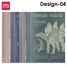 Deli EFA540 School Multi Design Soft Cover A5 Notebook – 40 Pages