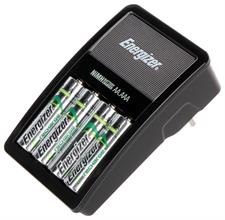 Energizer CHVCM4 Maxi Charger with 2 x AA Rechargeable Batteries