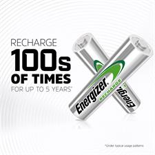 Energizer NH12PPBP2 Power Plus AAA 700mAh Two Rechargeable Batteries