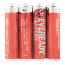 Eveready 1015 Red AA Battery x 4 SW Pack (Pencil Cell)