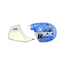 M&G ACT52271 Dual Correction Tape and Pen 5MM x 6Meter + 5ML