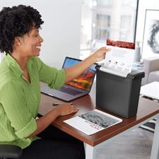 GBC ShredMaster S206 7-Pages Straight-Cut Paper Shredder