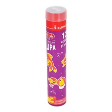 Goldfish 12T Flupa Colour Pencil Full Size 12 Colours Aluminium Can