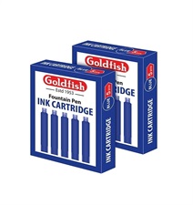 Goldfish G-IC-01 BL and BK Fountain Pen Ink Cartridges