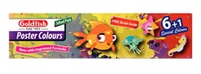 Goldfish Poster Colour Plastic Bottle 6 + 1 Colour Set