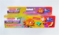 Goldfish Poster Colour Plastic Bottle 6 + 1 Colour Set