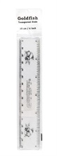 Goldfish S002 Flupa Plastic Transparent Scale 06 Inches