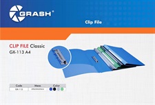 Grash GX-113 A4 Classic Clip File