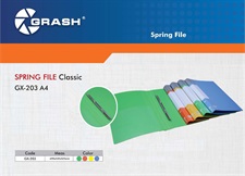 Grash GX-203 Classic A4 Spring File