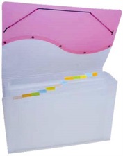 Grash GX-212 Legal 12 Pockets Expanding File with Elastic Belt