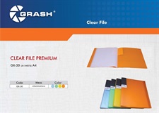 Grash GX-30 Premium A4 30 Pocket Display File