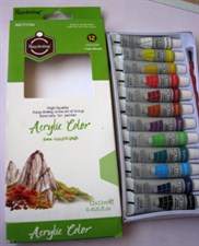 Keep Smiling 7112A Acrylic Colour 12ML 12 Colour Set