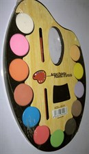 Artist Palette Water Colours with Brush 12 Colours