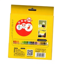 M&G MF-9013-1 Miffy Series Hexagon Oil Pastels 24 Colours