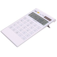 Deli Touch Series EM01211 Acrylic Keys 12-Digits Desktop Calculator